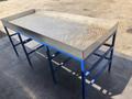40&quot; X 100&quot; X 25 GALLON WASH TABLE WITH SMARTWASHER MODEL 25-2 HEATED POWER PUMP: STOCK 16462