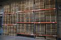 Pallet Racking: (4) 14'H x 42" Uprights, Teardrop Style, (2) 9' Shelves, (6) 8' Shelves, Wire Decking - NO CONTENTS- Auction Item