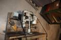 SpeedyCut ST-0 Tapping Machine with 5" Throat W/ Foot Pedal, Mounted On Metal Table- Auction Item