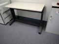 Rolling Office Desk with Laminate Top- Auction Item