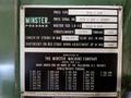 Minster PM3-125-48 Straight Side Precision Press