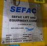 SEFAC M120BF2000 15 TON VEHICLE LIFT USED