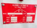 ALDONEX INC D.C. POWER SUPPLY   -  0-212-200