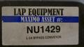 LAP EQUIPMENT NU1429 BYPASS CONVEYOR USED
