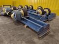 40 TON (80,000 LBS) x 15' WEBB MODEL R-500 POWERED TANK TURNING ROLLS; 1 DRIVE &amp; 3 IDLERS: STOCK #23747