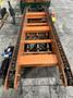 SWEED LOAD CLAMP &amp; TURNER / PACMAN FLIPPER SYSTEM WITH POWERED INFEED &amp; OUTFEED CONVEYORS: STOCK #22075