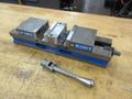 Kurt HDL4 4&quot; Double Lock Machine Vise with Hard Jaws and Handle- Auction Item