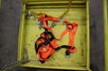 Fork Mounted Man lift Cage with Safety Chains and Personal Safety Harness, 771 lb Capacity- Auction Item