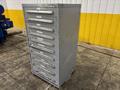 10 DRAWER STANLEY VIDMAR 28&quot; X 30&quot; X 59&quot; TOOL STORAGE CABINET: YOBRO #24028