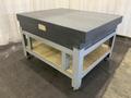 48" X 60" STARRETT GRANITE SURFACE PLATE WITH STAND: STOCK #80904