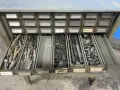 ADDRESSOGRAPH 70 @ 4 “ X 21” X 1.5” SMALL TOOL CABINET