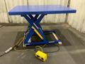 3000 LB BISHAMON MODEL L3K-TT HYDRAULIC SCISSOR LIFT TABLE STOCK #81317