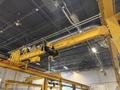 5 TON X 21' X 90' X 13' OMH SINGLE GIRDER OVERHEAD CRANE &amp; RUNWAY SYSTEM: YOBRO #26274