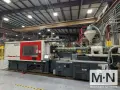 725 TON 140 OZ CINCINNATI MILACRON MODEL MS725 INJECTION MOLDING MACHINE MFG 2015 (2) AVAILABLE