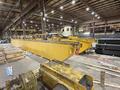 30 TON X 61'8" SPAN ZENAR OVERHEAD BRIDGE CRANE. STOCK # 0983926