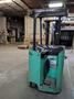 3,000 lbs. Mitsubishi FBC15 Electric Counterbalanced Forklift, 2017- 201″ Height, Battery, 4520 Hours