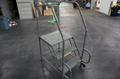 PW Platforms Steel 3 Step Tilt And Roll Ladder 300 lb Capacity- Auction Item