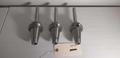 3x SYIC Long Cat40 End Mill holder Cat 40 Taper Weldon Flat TECHNIKS