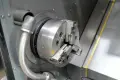 USED HAAS 21" X 32.5" CNC LATHE MODEL ST-30 WITH HAAS V2 BARFEEDER