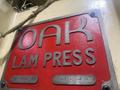 60 TON OAK MODEL #30-LP-60-604 STRAIGHT SIDE PRESS, STROKE 2", 80-240 SPM: YOBRO #26050