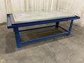 36" X 75" T-SLOT STEEL TABLE: STOCK #81278