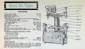40" L X 24" W X 24" H MOORE POWERED DIE HANDLER INSPECTION FLIPPER: STOCK #22906