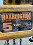 10,000 LB (5 TON) HARRINGTON MOTORIZED CHAIN HOIST W/ POWER TROLLEY: STOCK #19954