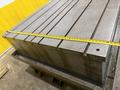 60" X 120" T-SLOTTED LAYOUT TABLE / FLOOR PLATE WITH COOLANT TROUGHS: YOBRO #25558