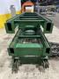 SWEED LOAD CLAMP &amp; TURNER / PACMAN FLIPPER SYSTEM WITH POWERED INFEED &amp; OUTFEED CONVEYORS: STOCK #22075
