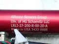 ALLIANCE SENSORS GROUP 2 LINEAR VARIABLE INDUCTIVE TRANSDUCER POSITION SENSORS  -  LRLI-27-200-R-00-20-A