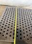60" X 60" ACORN WELDING TABLE WITH STAND &amp; HYYDRAULIC PRESS. STOCK # 0878726