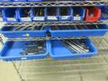 Hand Tools, including Box End Wrenches, Ratchets, Sockets and MORE on Quantum 11-Shelf 60" x 24" 78" Metal Wire Rolling Cart- Auction Item