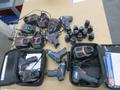Bosch 1/4&quot; Impact Driver PS21 (6), with 12V lithium Ion Batteries (14) and Chargers (8)- Auction Item