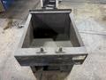 48" x 36" x 29" HIGH AMERICAN MFG GRAVITY FED PARTS HOPPERS WITH FORK POCKETS: YOBRO #25386