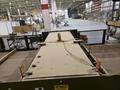 100 TON ATOM S 6110 / 2 L EV DIE CUTTING PRESS W/ UNWIND STATION. STOCK # 0772526