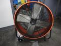 Commercial Electric 24" Shop Fan, Portable, on Wheels, Single Phase- Auction Item