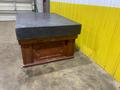 6&#039; X 4&#039; X 8.5&quot; BLACK GRANITE PRECISION LAYOUT SURFACE PLATE WITH STAND: STOCK 16236