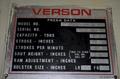 150 TON VERSON GAP PRESS