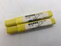 11/32 x 3/8” MORSE HSS DOUBLE ENDED FLUTE END MILLS [MATCHING SET] STOCK #15524