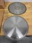 Cut-Off Saw Blades (4) Carbide Tipped Nap Gladu, Leuco and Other 16" x 1" **Used But Still Sharp**, (1) Hitachi 15" x 1" Wood Miter Saw Blade **Looks Unused**- Auction Item