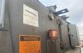 72" WIDE x 18" HIGH PANGBORN MODEL #ES1821-125 TOP &amp; BOTTOM PLATE SHOT BLAST MACHINE, WITH DUST COLLECTOR: YOBRO #25181