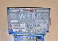 12' X 1/2" WEBB MODEL #9L-2A 3 ROLL INITIAL PINCH PLATE ROLL: YOBRO #25845