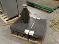 Rahn 27in x 21in 2-Ledge Granite Surface Plate w/ Thru Hole and Cadillac PLA-CHEK HG12 Height Gauge- Auction Item