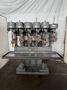 6-SPINDLE ALLEN VARIABLE-SPEED GANG DRILL PRESS. STOCK # 0550325