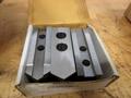 3-Jaw Chuck 1.5mm x 60 Deg Serrated Aluminum Pie Jaws (2 Sets), and Steel Jaws (1) Set- Auction Item