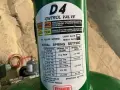 FISHER D4 CL1500 CONTROL VALVE   -  D4 (SPRING-TO-CLOSE)