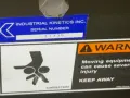 Industrial Kinetics 57" X 108" X 18" Power Roller Conveyor