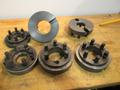 Lathe Drive Plates D1-6 (5) &amp; D1-5 (1)- Auction Item