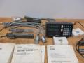 Sony LH51-2 (2) Digital Read Out Displays with Connector Cables, Adapters, and Short Magnescales for Optical Comparator Setup- Auction Item