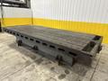 6&#039; X 14&#039;6&quot; HEAVY DUTY T-SLOTTED LAYOUT TABLE ON RAISED BASE: STOCK #21788